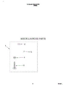 04 - Miscellaneous parts for Roper Washer RAB2132DW0 from AppliancePartsPros.com
