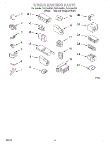 06 - Wiring Harness parts for Roper Washer RAX7245BL1 from AppliancePartsPros.com