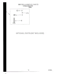 10 - Miscellaneous, Optional parts for Roper Washer RAB2121KW0 from AppliancePartsPros.com