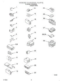 06 - Wiring Harness parts for Roper Washer RAS8445JQ0 from AppliancePartsPros.com