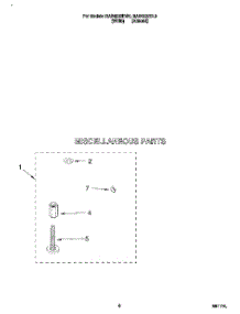 04 - Miscellaneous parts for Roper Washer RAB4232DW0 from AppliancePartsPros.com