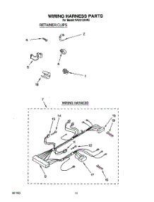 09 - Wiring Harness parts for Roper Washer RAX5133AW0 from AppliancePartsPros.com