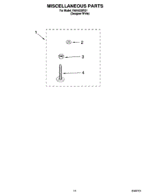 10 - Miscellaneous  Parts, Optional Parts (Not Included) parts for Roper Washer RAX4232RQ1 from AppliancePartsPros.com