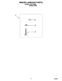 10 - Miscellaneous  Parts, Optional Parts (Not Included) parts for Roper Washer RAS7133RQ1 from AppliancePartsPros.com