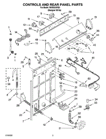 02 - Controls And Rear Panel Parts parts for Roper Washer RAS6233RQ0 from AppliancePartsPros.com