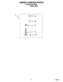 10 - Miscellaneous  Parts, Optional Parts parts for Roper Washer RAS7133RQ0 from AppliancePartsPros.com