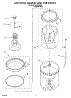 03 - Agitator, Basket And Tub Parts