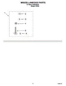10 - Miscellaneous Parts - Optional Parts (Not Included) parts for Roper Washer RAS6233KQ2 from AppliancePartsPros.com