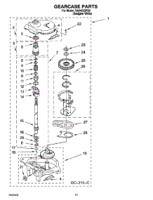 09 - Gearcase Parts, Miscellaneous Parts, Optional Parts (Not Included) parts for Roper Washer RAX4233PQ0 from AppliancePartsPros.com