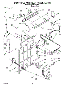 02 - Control And Rear Panel Parts parts for Roper Washer 7MRAX5103MQ0 from AppliancePartsPros.com
