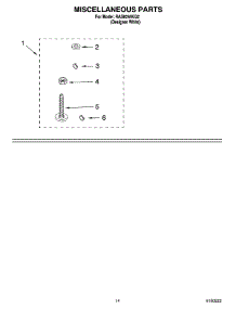 10 - Miscellaneous Parts Optional Parts (Not Included) parts for Roper Washer RAS8244KQ2 from AppliancePartsPros.com