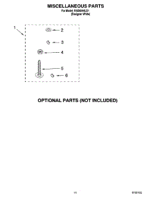 10 - Miscellaneous Parts Optional Parts (Not Included) parts for Roper Washer RAS8244LQ1 from AppliancePartsPros.com