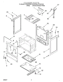04 - Chassis parts for Roper Range FGP337GN5 from AppliancePartsPros.com