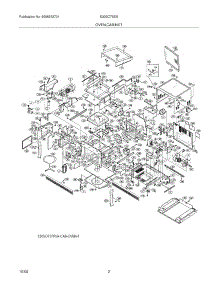 03 - Oven / Cabinet parts for Electrolux Microwave E30SO75ESSA from AppliancePartsPros.com
