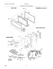 05 - Control Panel,Door,Misc. parts for Electrolux Microwave EI30MH55GZB from AppliancePartsPros.com