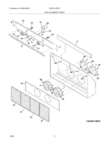 03 - Replacement Parts parts for Electrolux Hood E48WV12EPS from AppliancePartsPros.com
