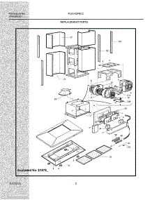 03 - Replacement Parts parts for Electrolux Hood PLHV42P8CC from AppliancePartsPros.com