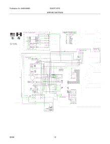 12 - Wiring Diagram parts for Electrolux Range E30DF74EPS from AppliancePartsPros.com