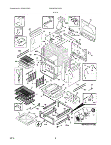 07 - Body parts for Electrolux Range EW30GS6CGS8 from AppliancePartsPros.com