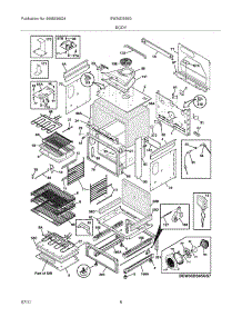 07 - Body parts for Electrolux Range EW30DS65GB7 from AppliancePartsPros.com