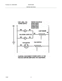 04 - Wiring Diagram parts for Electrolux Hood E308WV60ES from AppliancePartsPros.com