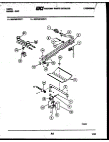 06 - Burner, Manifold And Gas Control parts for Frigidaire Range 30DPMDWEN1 from AppliancePartsPros.com