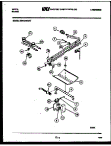 06 - Burner, Manifold And Gas Control parts for Frigidaire Range 30IPCDWAN7 from AppliancePartsPros.com
