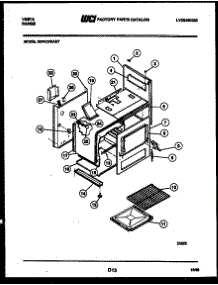07 - Body Parts parts for Frigidaire Range 30IPCDWAN7 from AppliancePartsPros.com