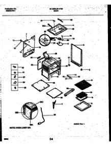07 - Door Parts parts for Frigidaire Range 30-4182-23-01 from AppliancePartsPros.com