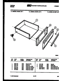 07 - Drawer Parts parts for Frigidaire Range 30-4687-23-02 from AppliancePartsPros.com