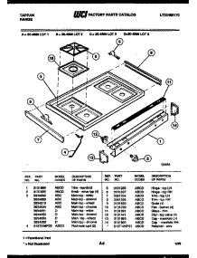 03 - Cooktop Parts parts for Frigidaire Range 30-4988-23-02 from AppliancePartsPros.com
