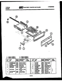 05 - Broiler Drawer Parts parts for Frigidaire Range 30-6237-66-01 from AppliancePartsPros.com