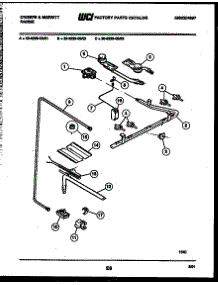 06 - Burner, Manifold And Gas Control parts for Frigidaire Range 30-6239-00-01 from AppliancePartsPros.com