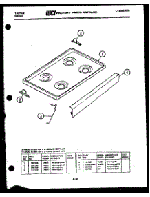 03 - Cooktop Parts parts for Frigidaire Range 31-2537-00-01 from AppliancePartsPros.com