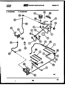 05 - Burner, Manifold And Gas Control parts for Frigidaire Range 30-4989-00-02 from AppliancePartsPros.com