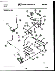 05 - Burner, Manifold And Gas Control parts for Frigidaire Range 30-4989-00-03 from AppliancePartsPros.com