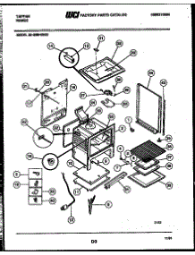 07 - Body Parts parts for Frigidaire Range 30-4989-00-03 from AppliancePartsPros.com