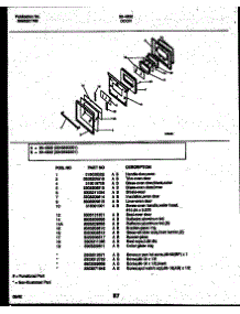 04 - Drawer Parts parts for Frigidaire Range 30-4989-00-04 from AppliancePartsPros.com