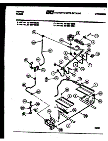 06 - Burner, Manifold And Gas Control parts for Frigidaire Range 30-4997-00-01 from AppliancePartsPros.com