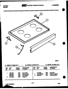 03 - Cooktop Parts parts for Frigidaire Range 31-2208-00-03 from AppliancePartsPros.com
