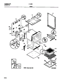 03 - Body parts for Frigidaire Range 31-2232-00-02 from AppliancePartsPros.com