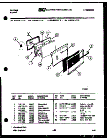 04 - Door Parts parts for Frigidaire Range 31-2238-66-05 from AppliancePartsPros.com
