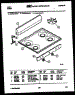 02 - Backguard And Cooktop Parts