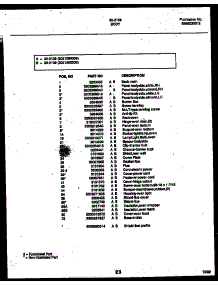 06 - Door Parts parts for Frigidaire Range 30-2139-23-09 from AppliancePartsPros.com