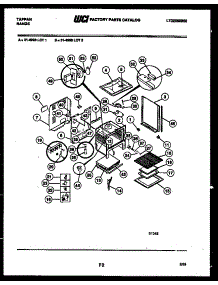 05 - Body Parts parts for Frigidaire Range 30-6758-23-01 from AppliancePartsPros.com