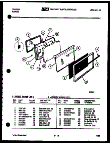 03 - Door Parts parts for Frigidaire Range 30-6237-00-03 from AppliancePartsPros.com