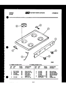 05 - Cooktop Parts parts for Frigidaire Range 30-6237-00-03 from AppliancePartsPros.com