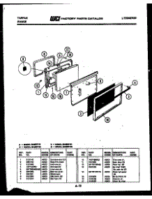 04 - Door Parts parts for Frigidaire Range 30-6237-23-01 from AppliancePartsPros.com