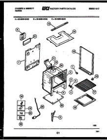07 - Body Parts parts for Frigidaire Range 30-6539-00-03 from AppliancePartsPros.com