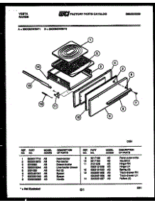 06 - Broiler Drawer Parts parts for Frigidaire Range 30CGMCWBN1 from AppliancePartsPros.com